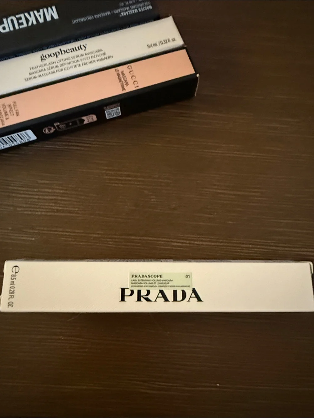 SEPHORA BRAND MASCARA BUNDLE - PRADA, GUCCI, GOOP AND MAKEUP BY MARIO - Picture 2 of 16